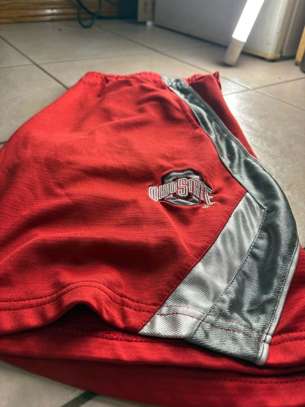College Field House Collection Ohio State Buckeyes Youth Athletic Shorts Size L